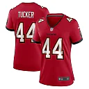 Zennovawear Sean Tucker Tampa Bay Buccaneers Women's Game Jersey - Red