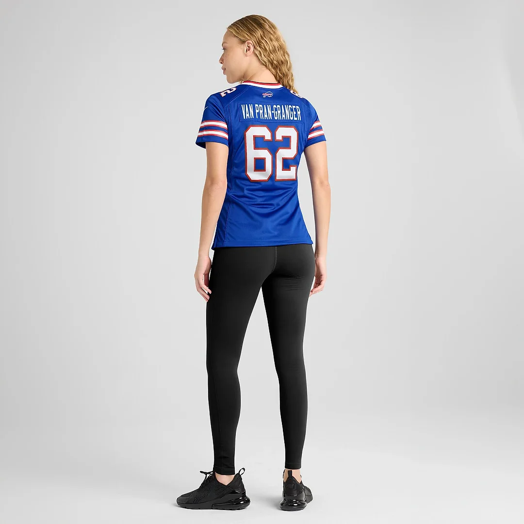 Zennovawear Sedrick Van Pran-Granger Buffalo Bills Women's Game Jersey - Royal