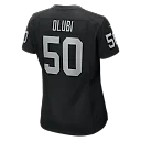 Zennovawear Segun Olubi Las Vegas Raiders Women's Team Game Jersey - Black