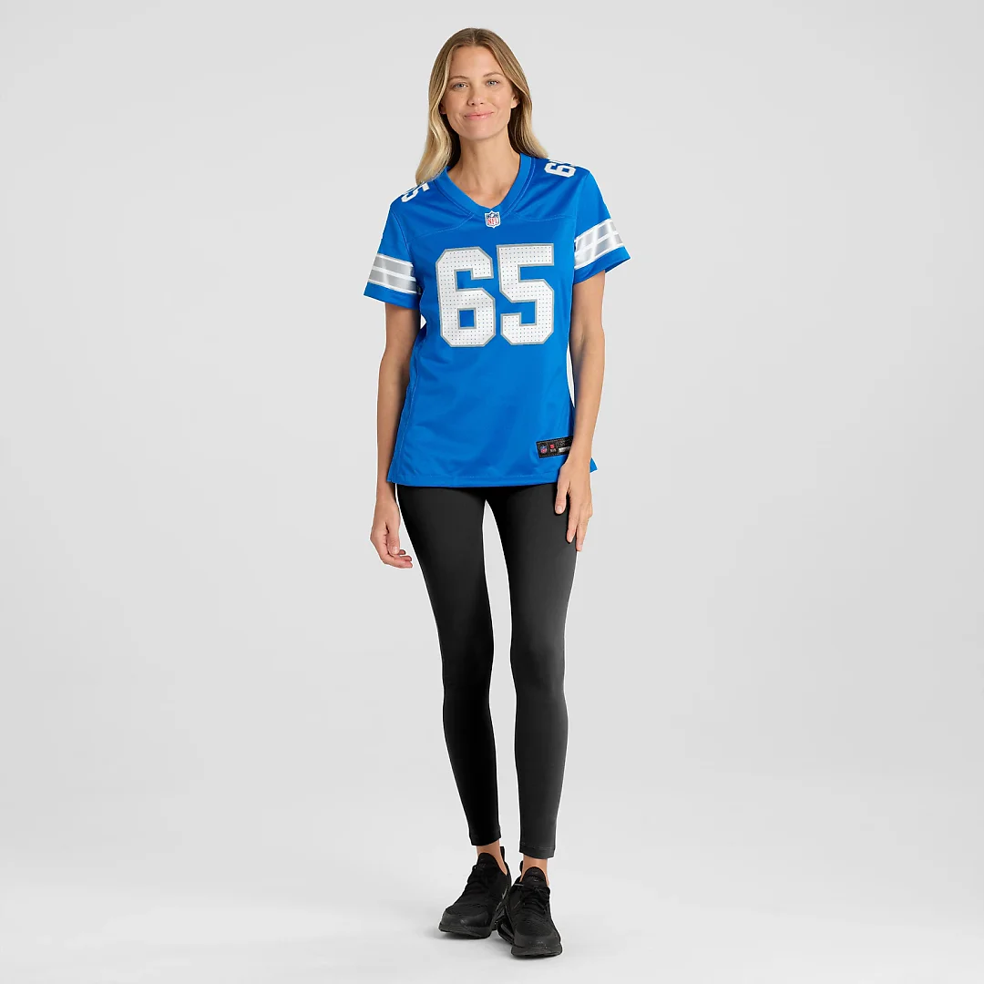 Zennovawear Seth McLaughlin Detroit Lions Women's Team Game Jersey - Blue