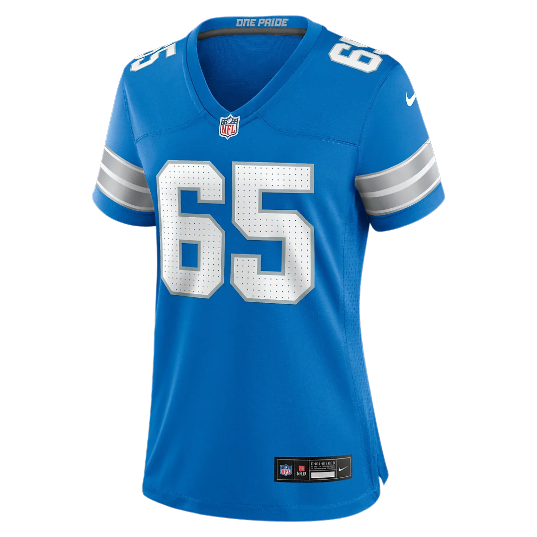 Zennovawear Seth McLaughlin Detroit Lions Women's Team Game Jersey - Blue