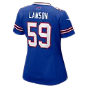 Zennovawear Shaq Lawson Buffalo Bills Women's Team Game Jersey - Royal