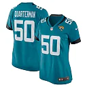 Zennovawear Shaquille Quarterman Jacksonville Jaguars Women's Game Jersey - Teal