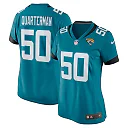 Zennovawear Shaquille Quarterman Jacksonville Jaguars Women's Game Jersey - Teal