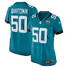 Zennovawear Shaquille Quarterman Jacksonville Jaguars Women's Game Jersey - Teal