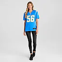 Zennovawear Shawne Merriman Los Angeles Chargers Women's Game Retired Player Jersey - Powder Blue