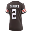 Zennovawear Shedeur Sanders Cleveland Browns Women's Team Game Jersey - Brown