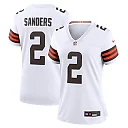 Zennovawear Shedeur Sanders Cleveland Browns Women's Game Jersey - White