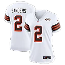 Zennovawear Shedeur Sanders Cleveland Browns Women's Alternate Game Jersey - White