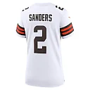 Zennovawear Shedeur Sanders Cleveland Browns Women's Game Jersey - White