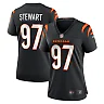 Zennovawear Shemar Stewart Cincinnati Bengals Women's Team Game Jersey - Black
