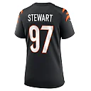Zennovawear Shemar Stewart Cincinnati Bengals Women's Team Game Jersey - Black