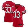 Zennovawear Siran Neal San Francisco 49ers Women's Team Game Jersey - Scarlet