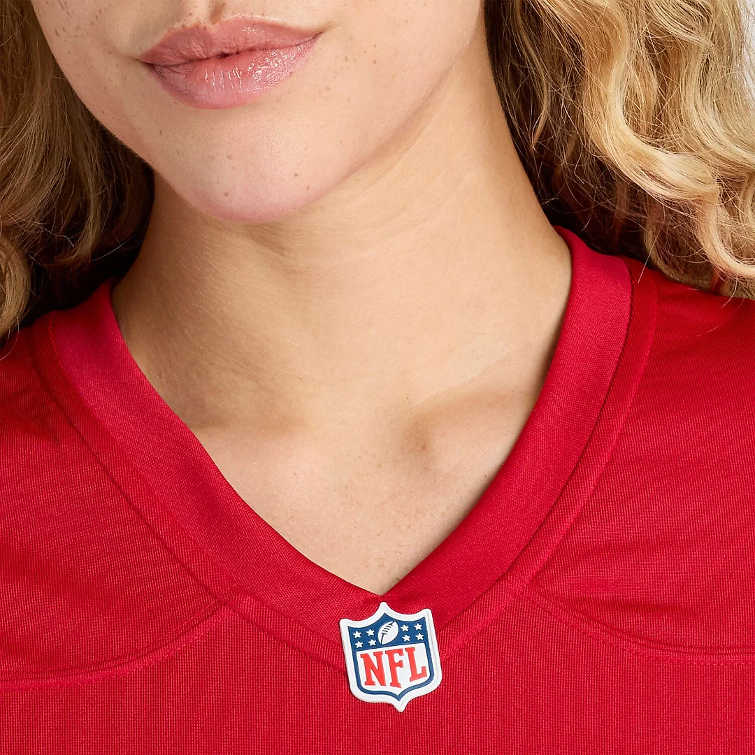 Zennovawear Siran Neal San Francisco 49ers Women's Team Game Jersey - Scarlet