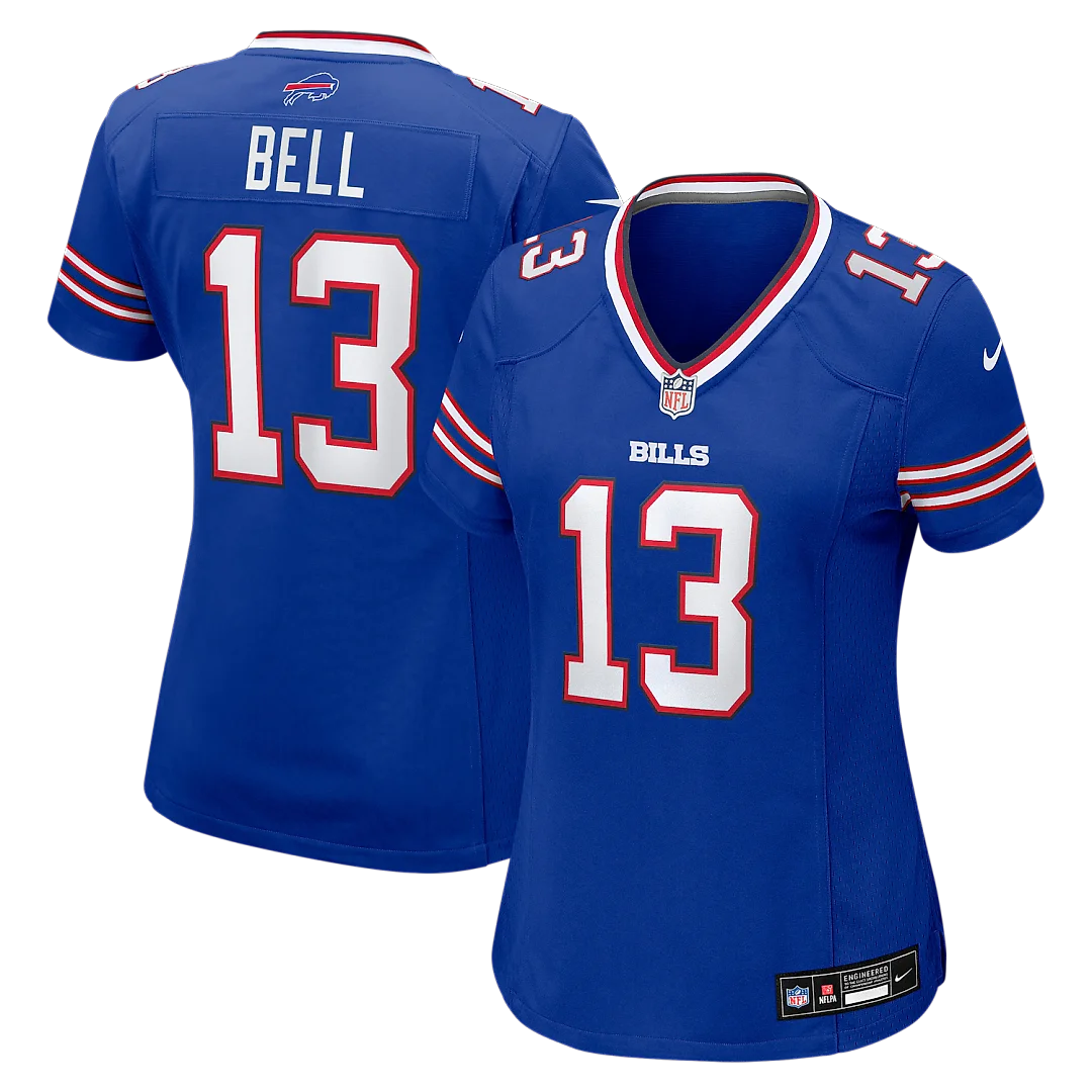 Zennovawear Skyler Bell Buffalo Bills Women's Team Game Jersey - Royal