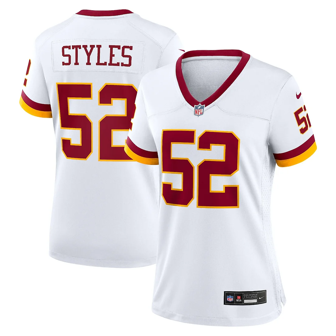 Zennovawear Sonny Styles Washington Commanders Women's Game Super Bowl Era Jersey - White