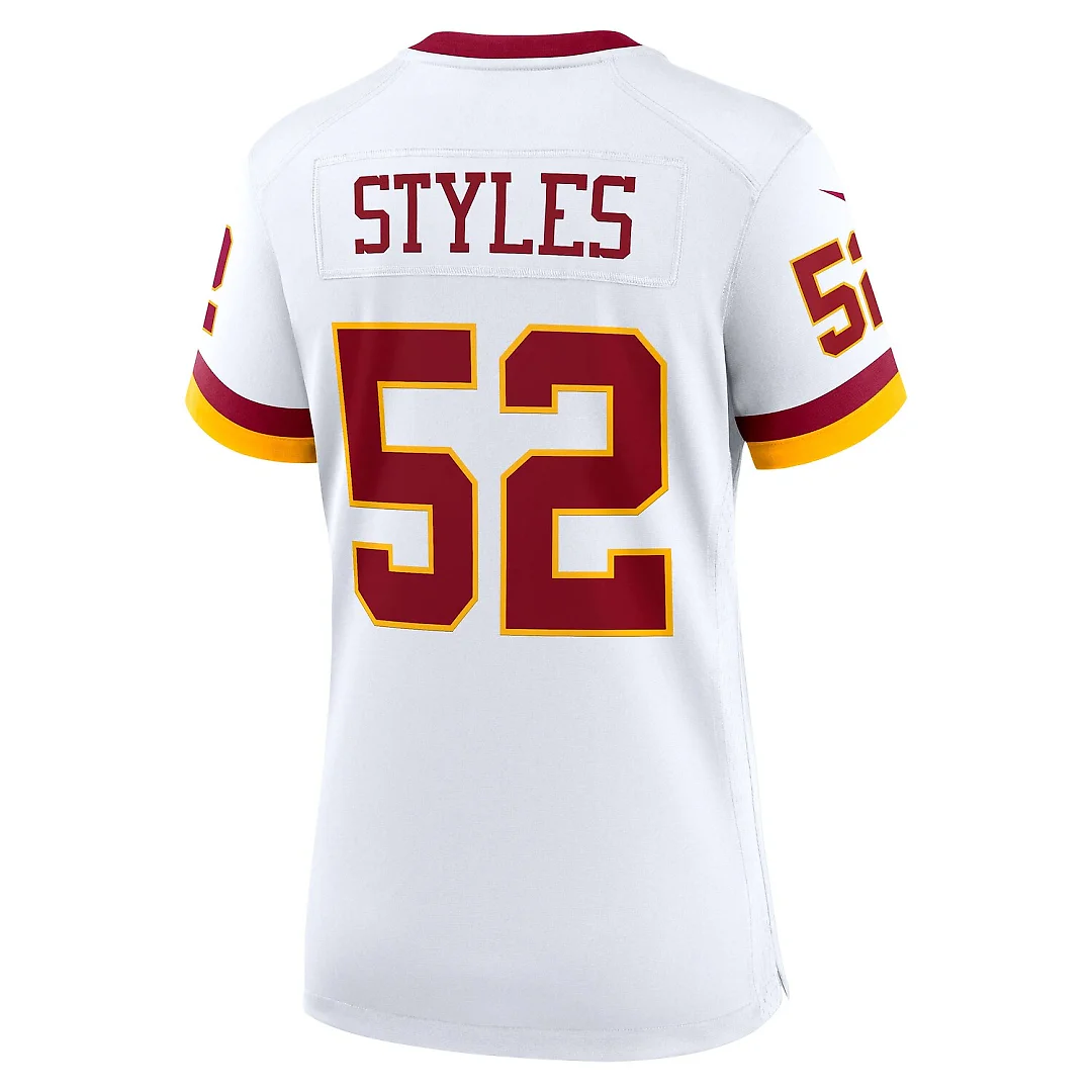 Zennovawear Sonny Styles Washington Commanders Women's Game Super Bowl Era Jersey - White