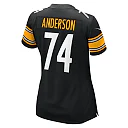 Zennovawear Spencer Anderson Pittsburgh Steelers Women's Game Jersey - Black
