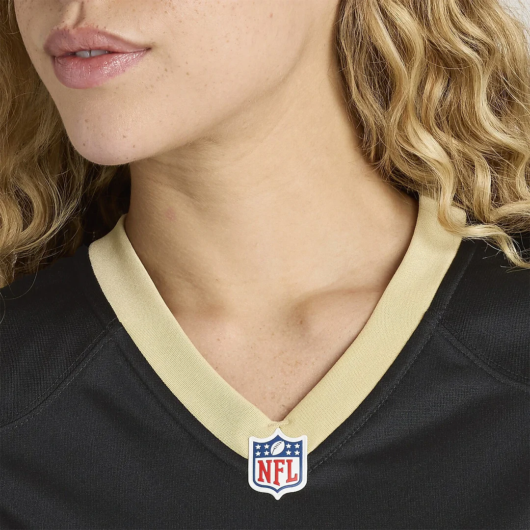 Zennovawear Spencer Rattler New Orleans Saints Women's Team Game Jersey - Black