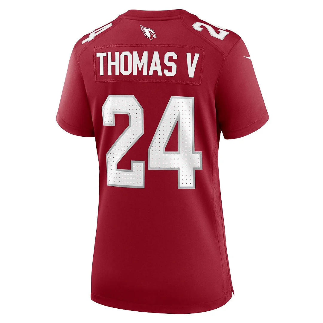 Zennovawear Starling Thomas V Arizona Cardinals Women's Team Game Jersey - Cardinal