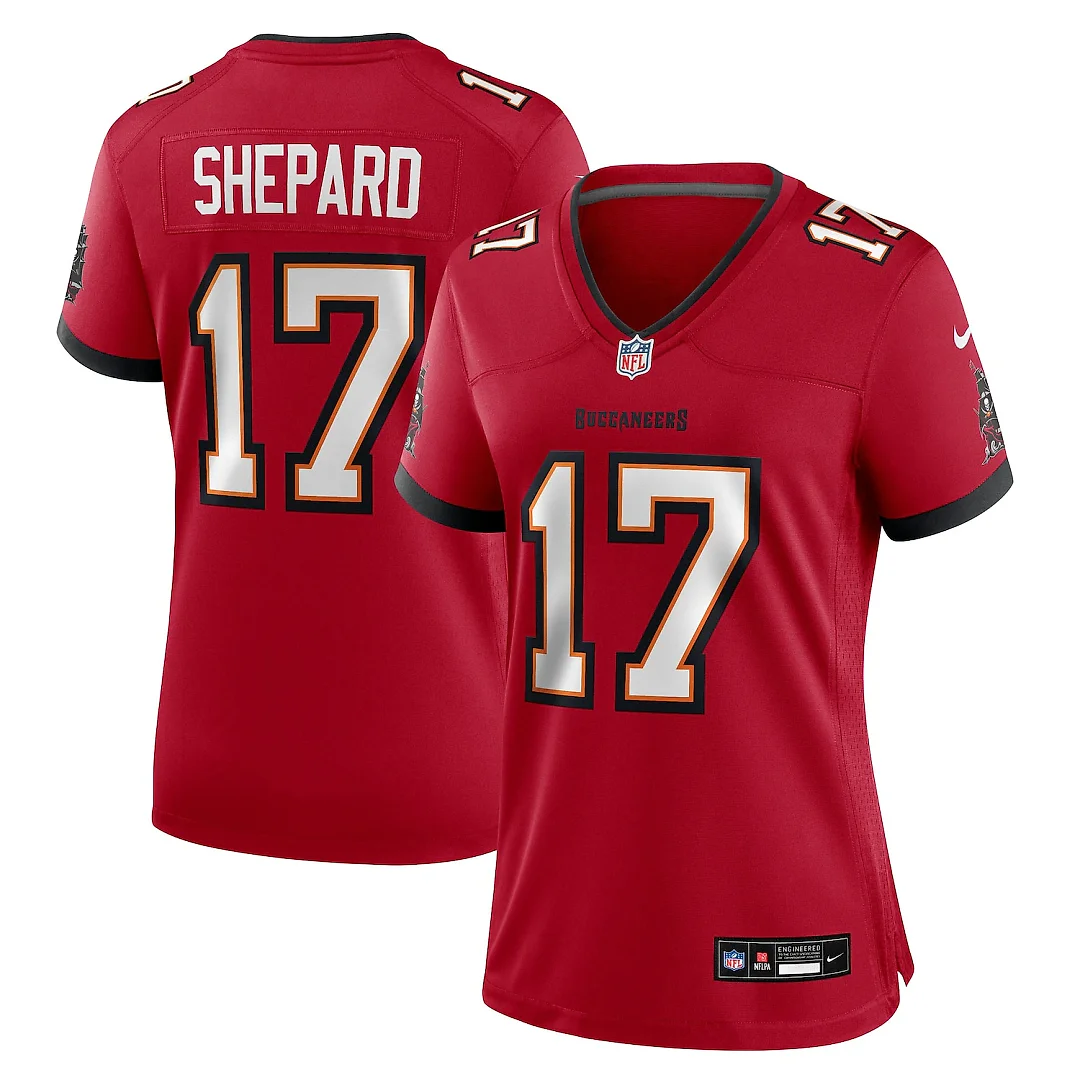 Zennovawear Sterling Shepard Tampa Bay Buccaneers Women's Team Game Jersey - Red