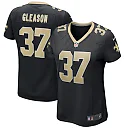 Zennovawear Steve Gleason New Orleans Saints Women's Game Retired Player Jersey - Black