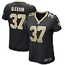 Zennovawear Steve Gleason New Orleans Saints Women's Game Retired Player Jersey - Black