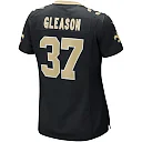 Zennovawear Steve Gleason New Orleans Saints Women's Game Retired Player Jersey - Black