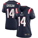 Zennovawear Steve Grogan New England Patriots Women's Game Retired Player Jersey - Navy