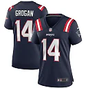 Zennovawear Steve Grogan New England Patriots Women's Game Retired Player Jersey - Navy