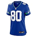 Zennovawear Steve Largent Seattle Seahawks Women's Throwback Retired Player Game Jersey - Royal