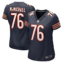 Zennovawear Steve McMichael Chicago Bears Women's Retired Player Game Jersey - Navy