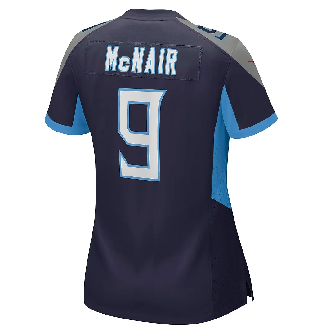 Zennovawear Steve McNair Tennessee Titans Women's Game Retired Player Jersey - Navy