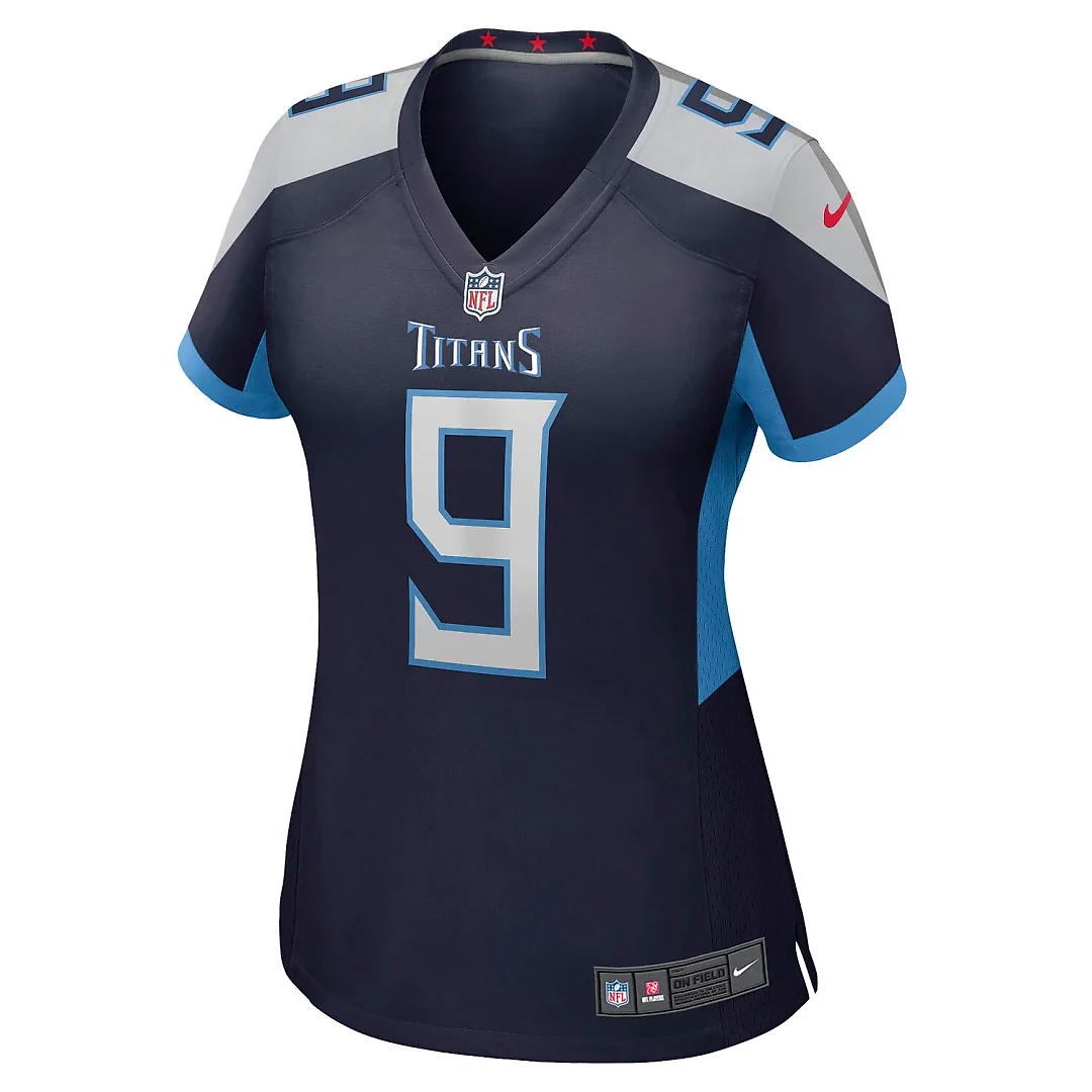 Zennovawear Steve McNair Tennessee Titans Women's Game Retired Player Jersey - Navy