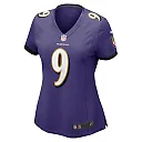 Zennovawear Steve McNair Baltimore Ravens Women's Game Retired Player Jersey - Purple