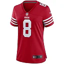 Zennovawear Steve Young San Francisco 49ers Women's Retired Player Game Jersey - Scarlet
