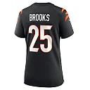 Zennovawear Tahj Brooks Cincinnati Bengals Women's Team Game Jersey - Black