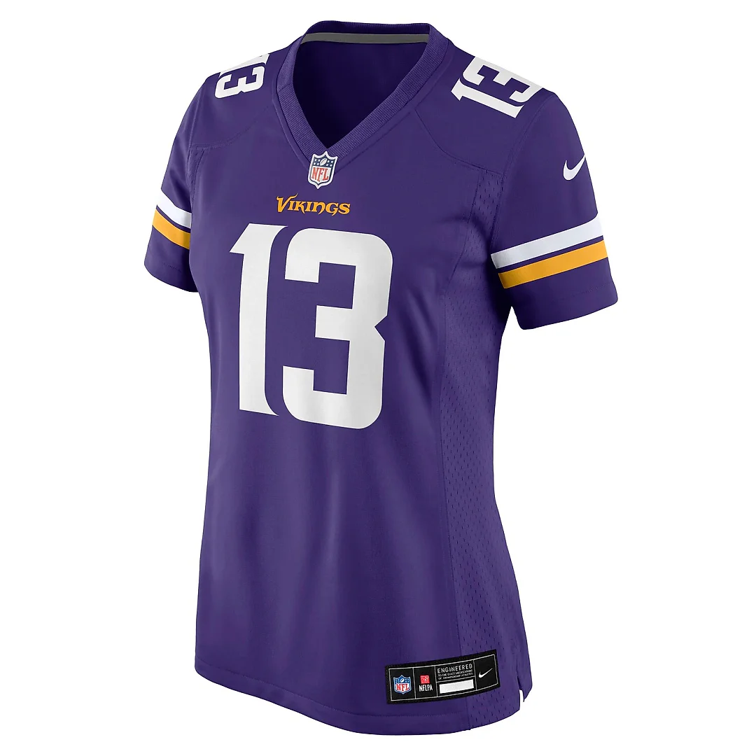 Zennovawear Tai Felton Minnesota Vikings Women's Team Game Jersey - Purple