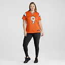 Zennovawear Talanoa Hufanga Denver Broncos Women's Team Game Jersey - Orange
