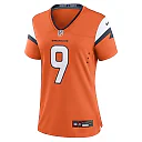 Zennovawear Talanoa Hufanga Denver Broncos Women's Team Game Jersey - Orange