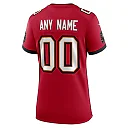 Zennovawear Tampa Bay Buccaneers Women's Custom Game Jersey - Red