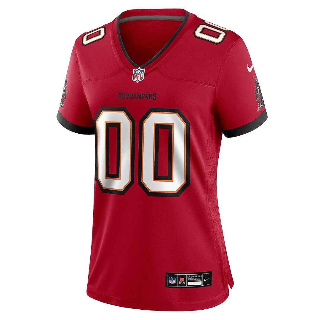Zennovawear Tampa Bay Buccaneers Women's Custom Game Jersey - Red