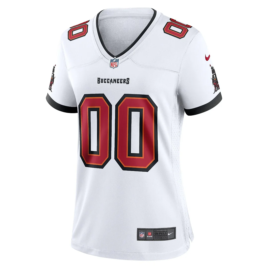 Zennovawear Tampa Bay Buccaneers Women's Custom Game Jersey - White