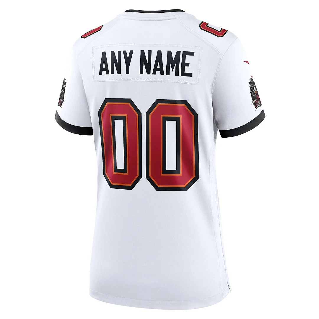 Zennovawear Tampa Bay Buccaneers Women's Custom Game Jersey - White