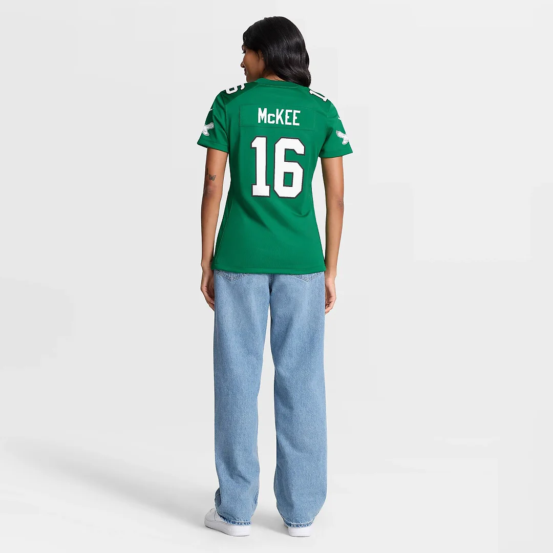 Zennovawear Tanner McKee Philadelphia Eagles Women's Alternate Game Jersey - Kelly Green