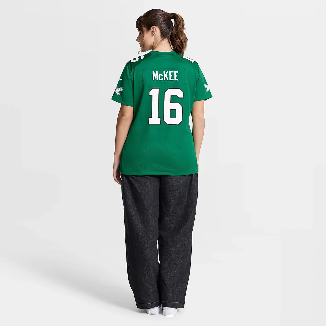 Zennovawear Tanner McKee Philadelphia Eagles Women's Alternate Game Jersey - Kelly Green
