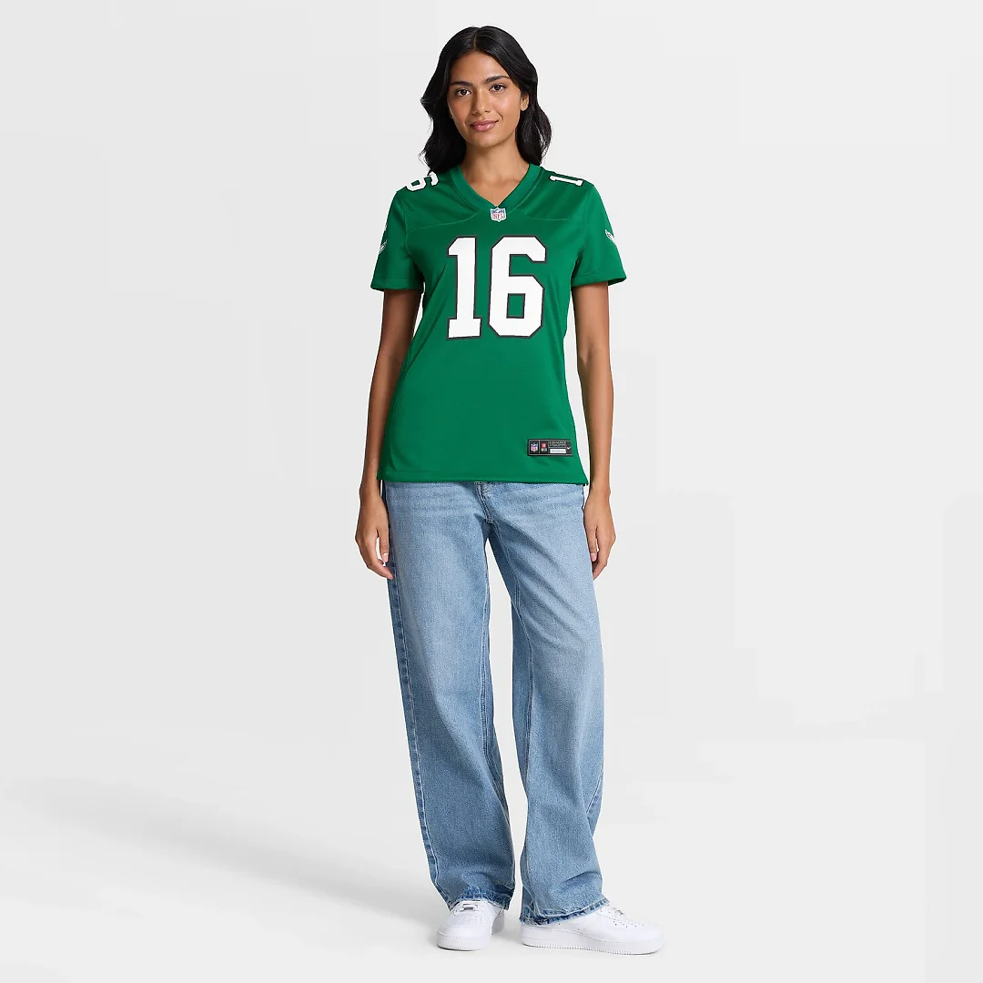 Zennovawear Tanner McKee Philadelphia Eagles Women's Alternate Game Jersey - Kelly Green