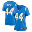 Zennovawear Tanner Muse Los Angeles Chargers Women's Team Game Jersey - Powder Blue