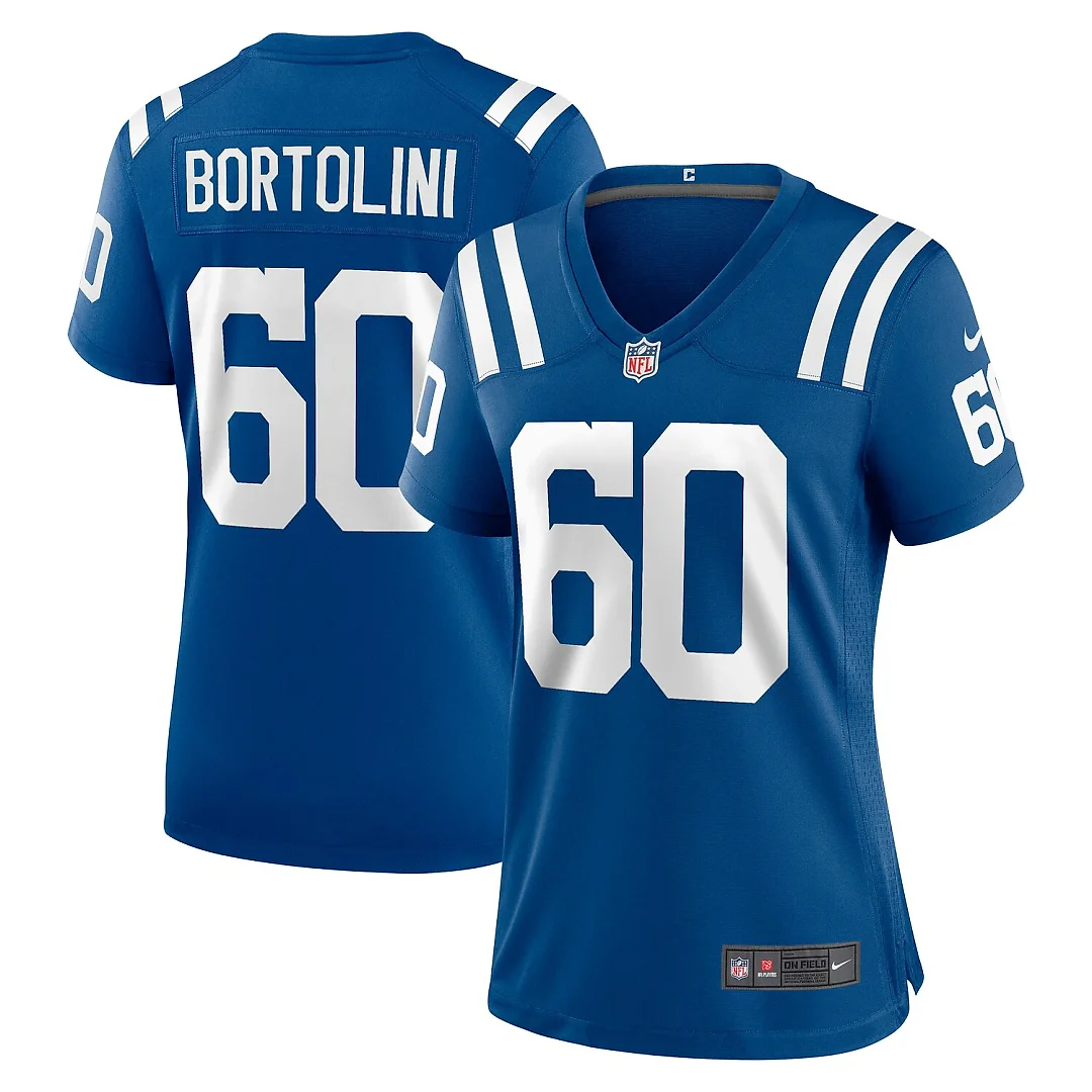 Zennovawear Tanor Bortolini Indianapolis Colts Women's Game Jersey - Royal