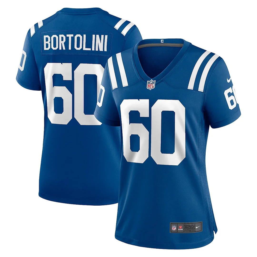 Zennovawear Tanor Bortolini Indianapolis Colts Women's Game Jersey - Royal